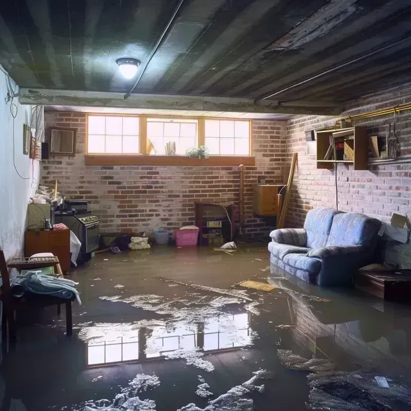 Flooded Basement Cleanup in North East, PA